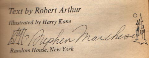 2001 Stephen Marchesi autograph